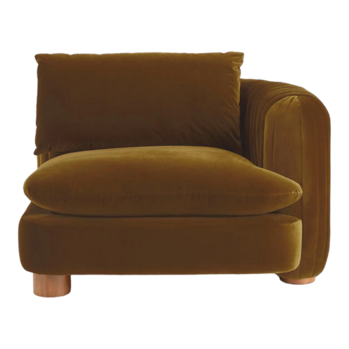 ComfyTrio 2 Seater Teak Wood Sofa