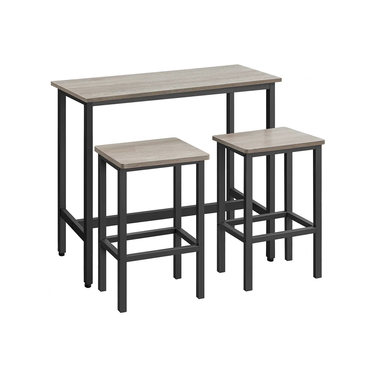 Conjunto de Mesa y Taburetes de Bar