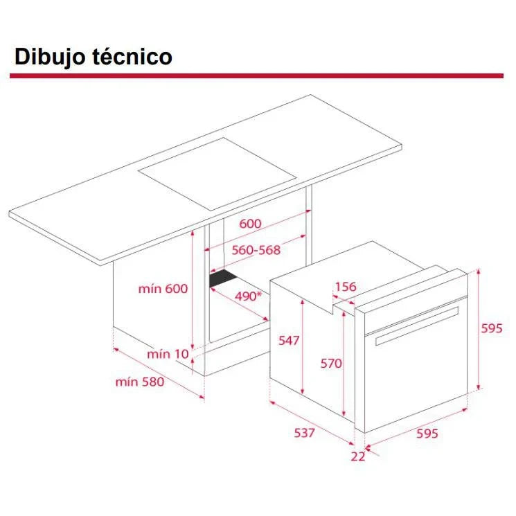 Horno Multifunción Teka HBE615