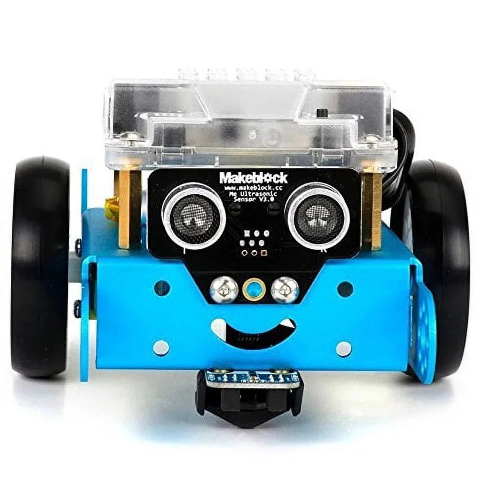 Makeblock Kit DIY mBot (Versión Bluetooth) – Educación STEM – Arduino – Scratch 2.0 – Kit de Robot Programable para Niños para Aprender a Programar, Familia, Azul