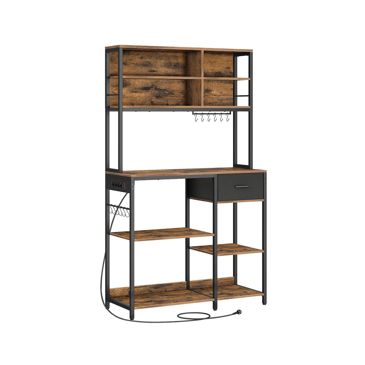 Estantería de Cocina con Multienchufe