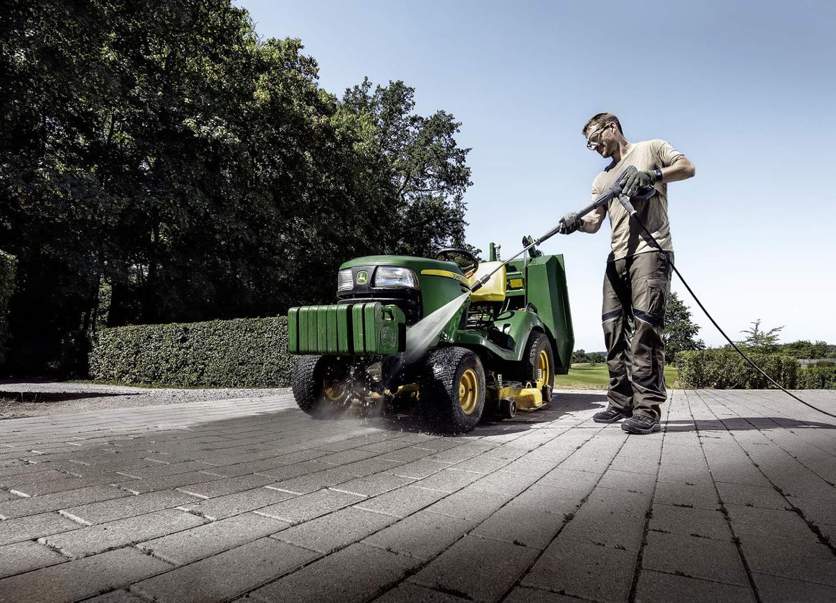 Kärcher Hochdruckreiniger HD 5/17 CX Plus (Kaltwasser, Fördermenge: 500 l/h, Arbeitsdruck: 17 MPa, Kompakt-Klasse, mit Schlauchtrommel, leicht transportierbar, inkl. Dreckfräser, 10 m Schlauch)