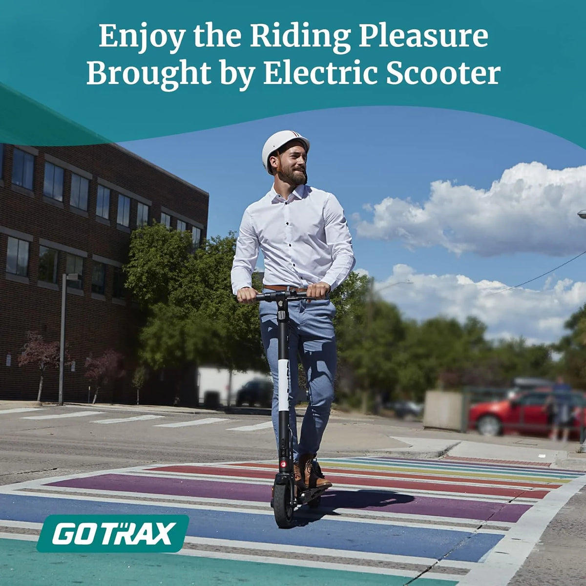 Patinete eléctrico para adultos, ruedas neumáticas de 8.5 pulgadas, alcance máximo de 14/18 millas, velocidad máxima de 15.5/18 MPH, motor de 300 vatios, con control de crucero, plegable