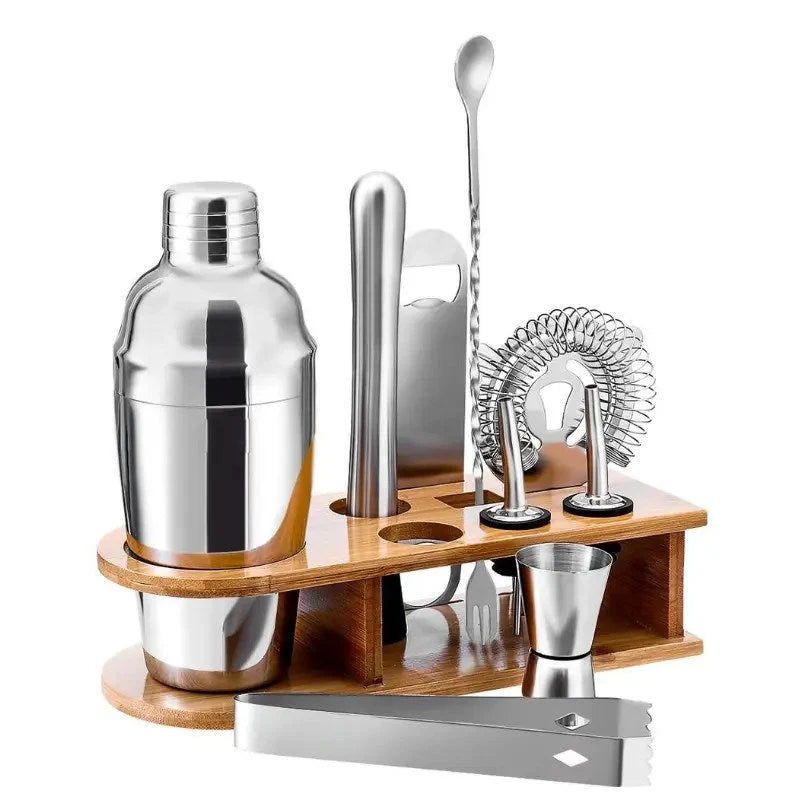 Kit Todo en Uno para Bartender con Coctelera – 11 piezas