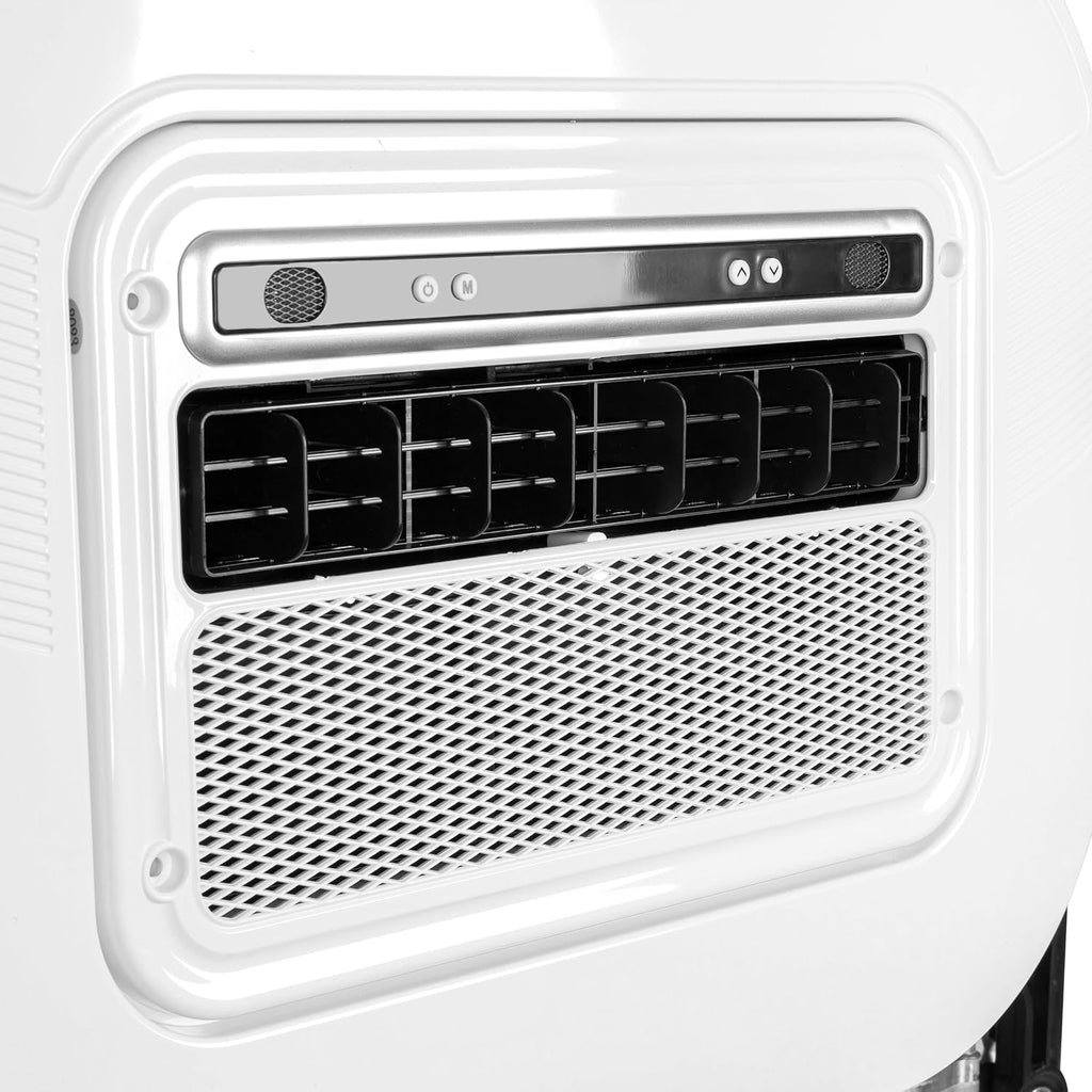 Dachklimaanlage, Standklimaanlage 12V 1800W StandHeiz Kühlleistung, Elektrisch, R134a Vorbefüllt – Kompakte Klimaanlage für Bagger, Traktor & LKW – 750W, 60dB Leise