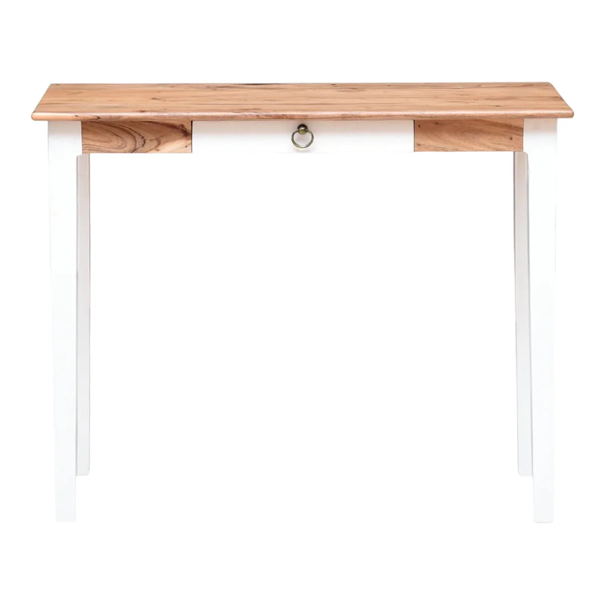 Nismaaya Nakos Study Table White Finish
