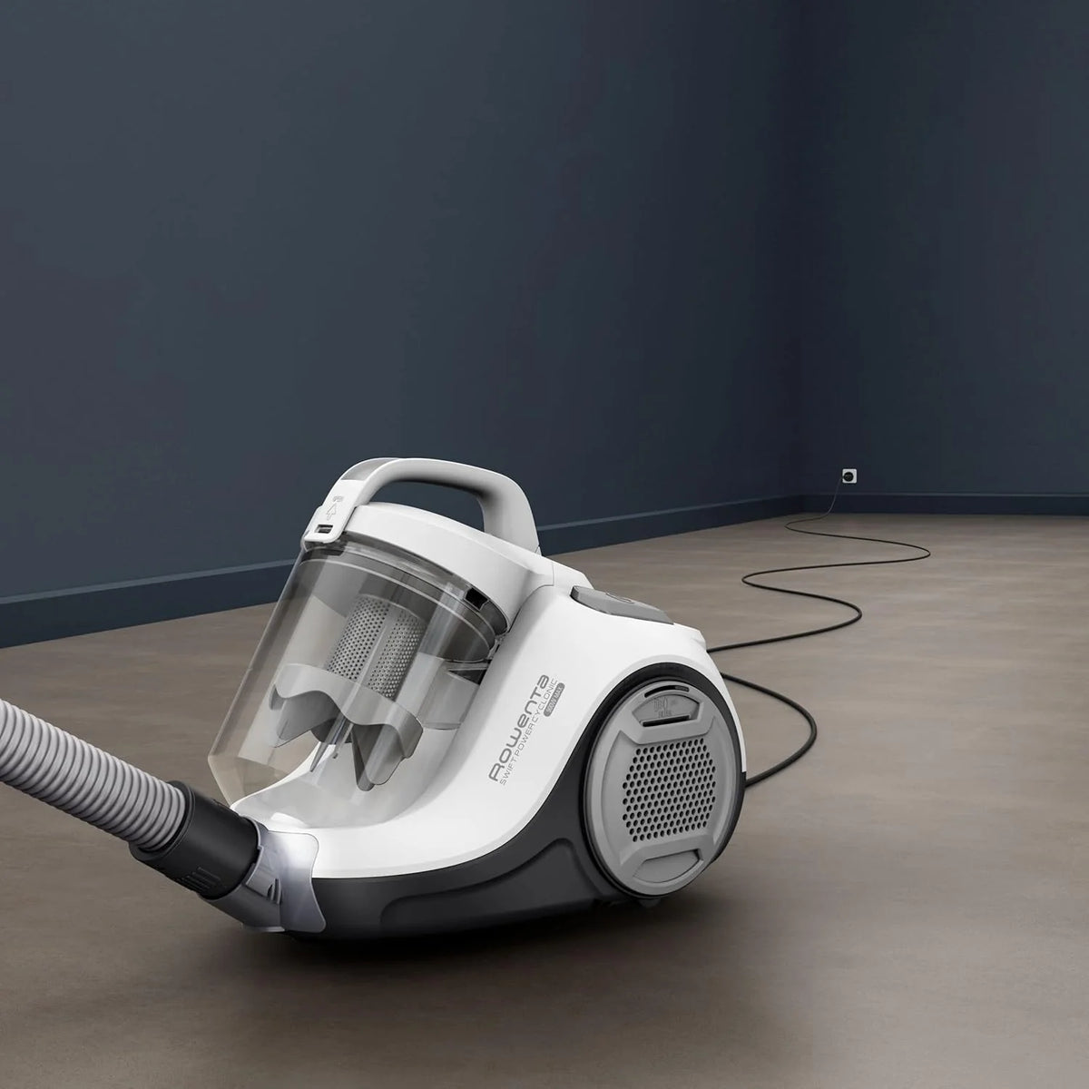 Rowenta Swift Power RO2981 Total Care – Aspiradora Sin Bolsa con Sistema Ciclónico