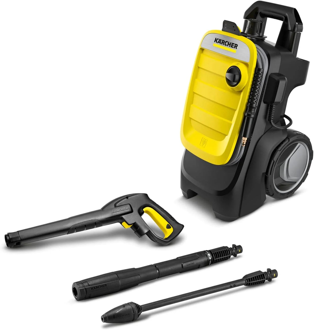 Nettoyeur haute pression Karcher K 7 Premium Smart Control Flex Home - 180 bars - 600 L/h - connecté - tambour enrouleur - brosse terrasse