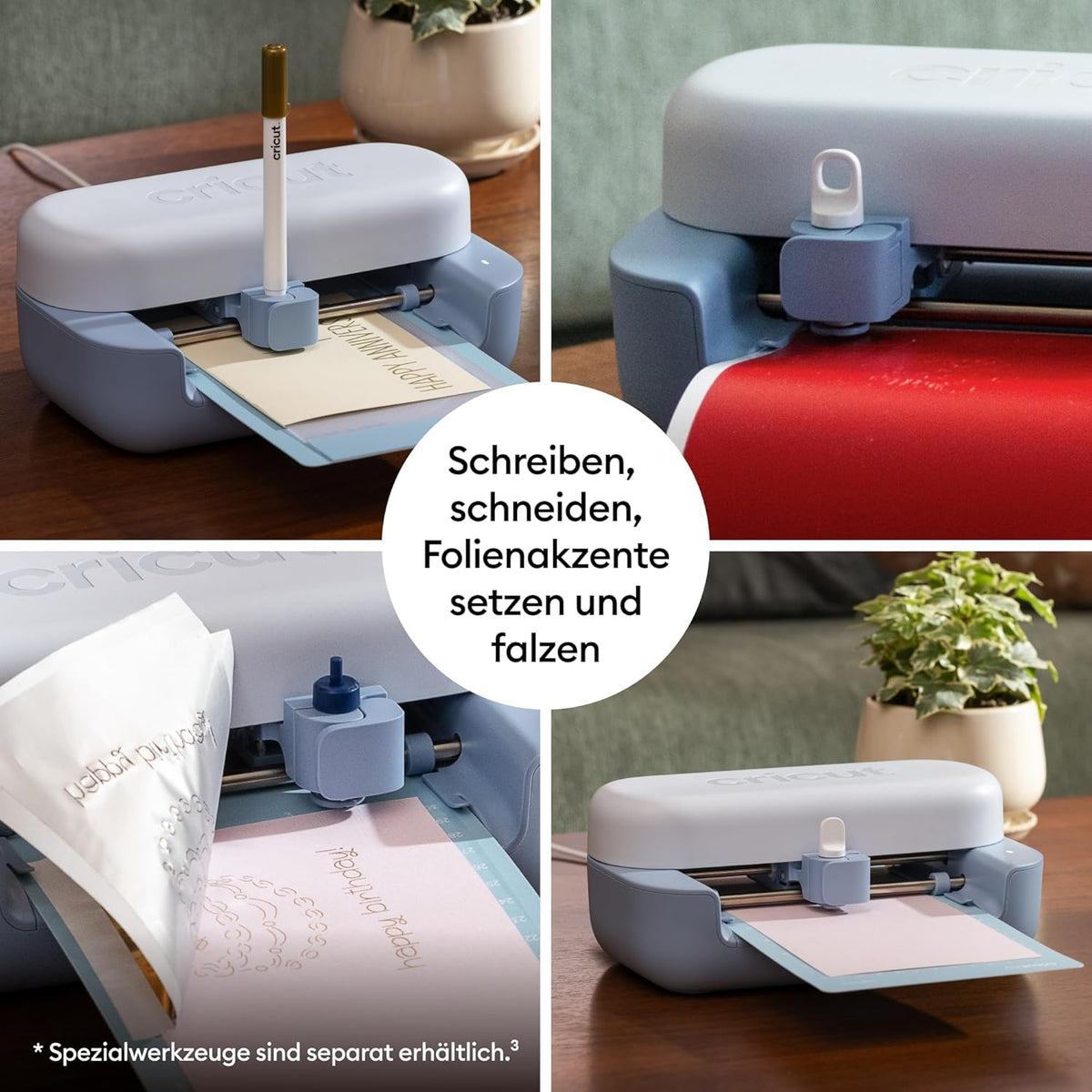 Cricut Joy™ 2 Ultimate Bundle + Digitale Inhalte, Intelligente kompakte Schneidemaschine mit Heißpresse für DIY-Bastelprojekte, individuelle Karten, Aufkleber & Etiketten