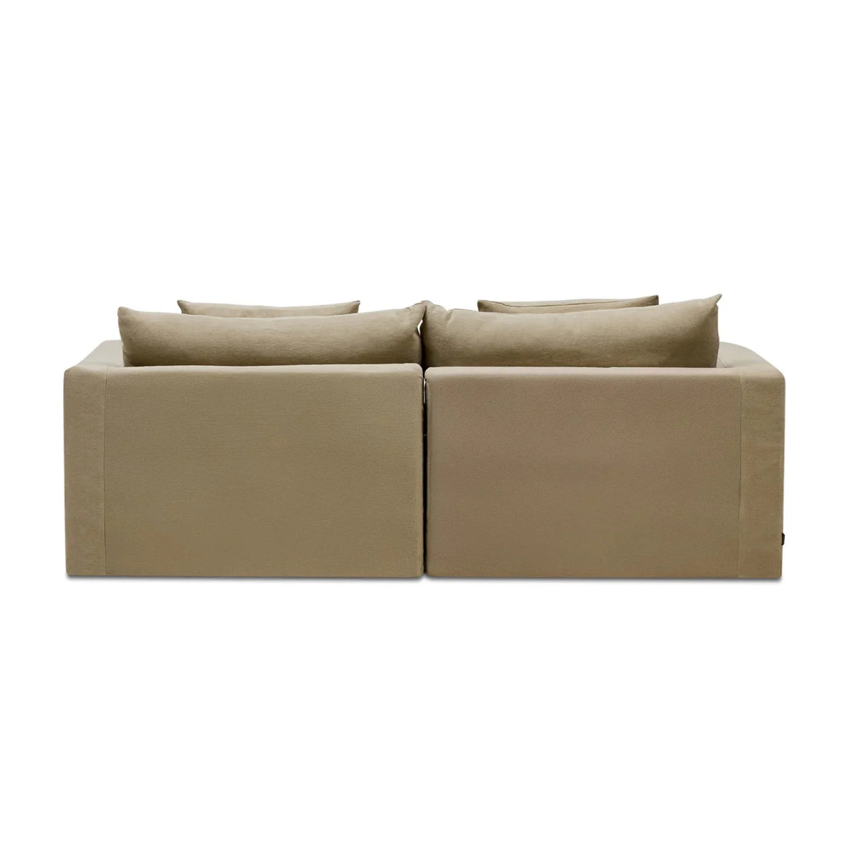 NIsmaaya Cape Modular Sofa Warm Stone 2 Seater with Ottoman