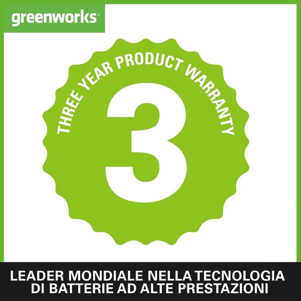 Greenworks 48V (2x24V) Selbstfahrender Akku Rasenmher für groe Flchen bis zu 480m, 46cm Schnittbreite, 55L Sack PLUS zwei 4Ah-Akkus und Doppelladegert GD24X2LM46SPK4X