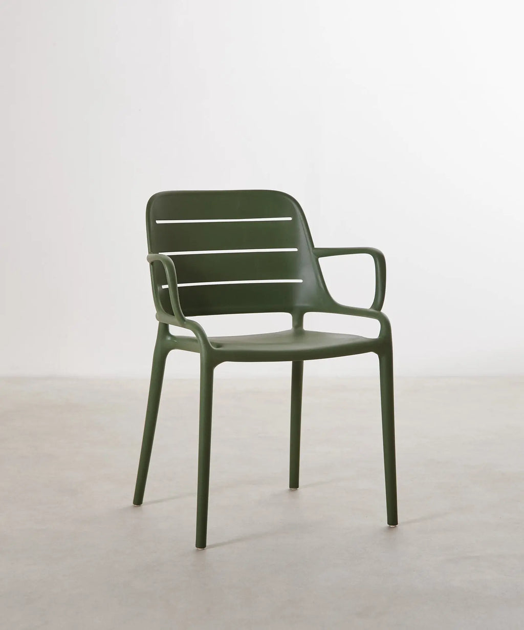 Silla de Polipropileno con Reposabrazos Mila