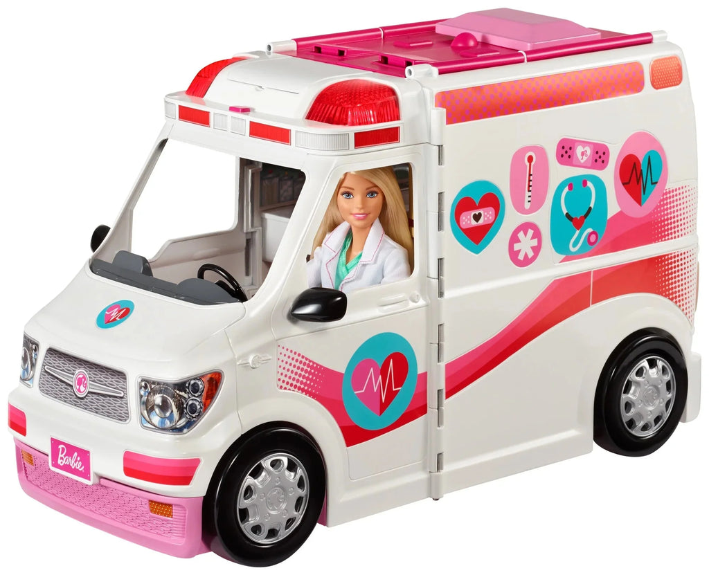 Barbie Clínica de Cuidados 2 en 1 - Set de Juego Divertido para Niños de 3 Años en Adelante
