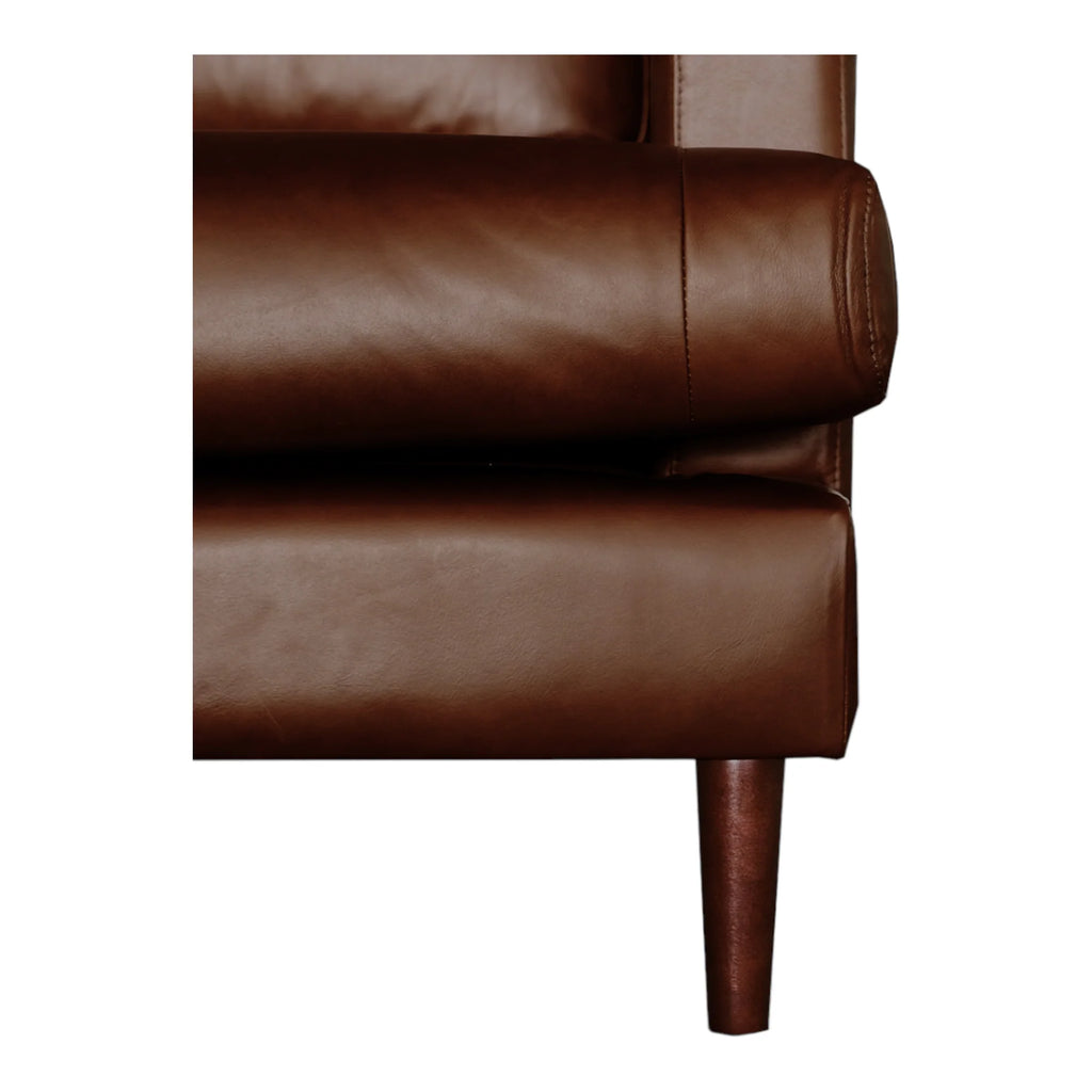 Nismaaya Adana Leather Single Seater Sofa