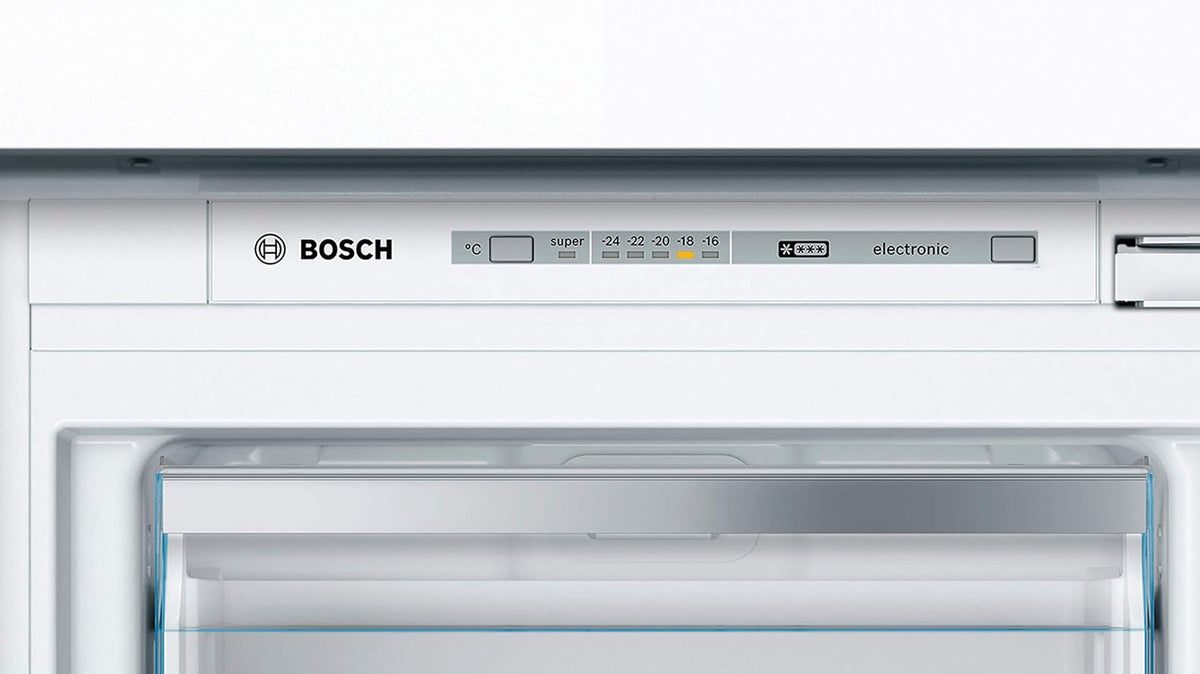 Bosch GIV11ADC0 Serie 6 Einbau-Gefrierschrank, 95 kWh, Jahr, 70 l, LowFrost, FreshSense, 72 x 56