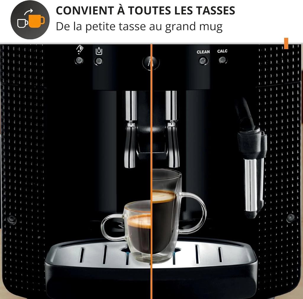 Krups Machine expresso broyeur Essential YY8125FD noire