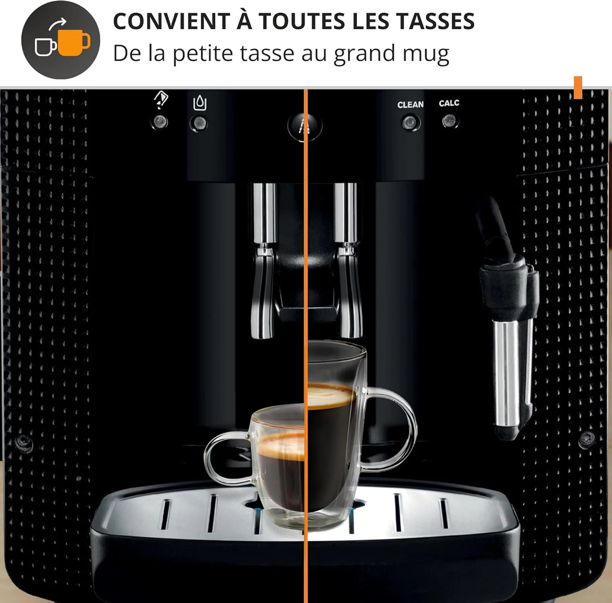 Krups Machine expresso broyeur Essential YY8125FD noire