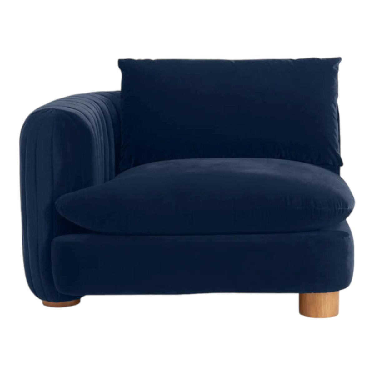 ComfyTrio 2 Seater Teak Wood Sofa