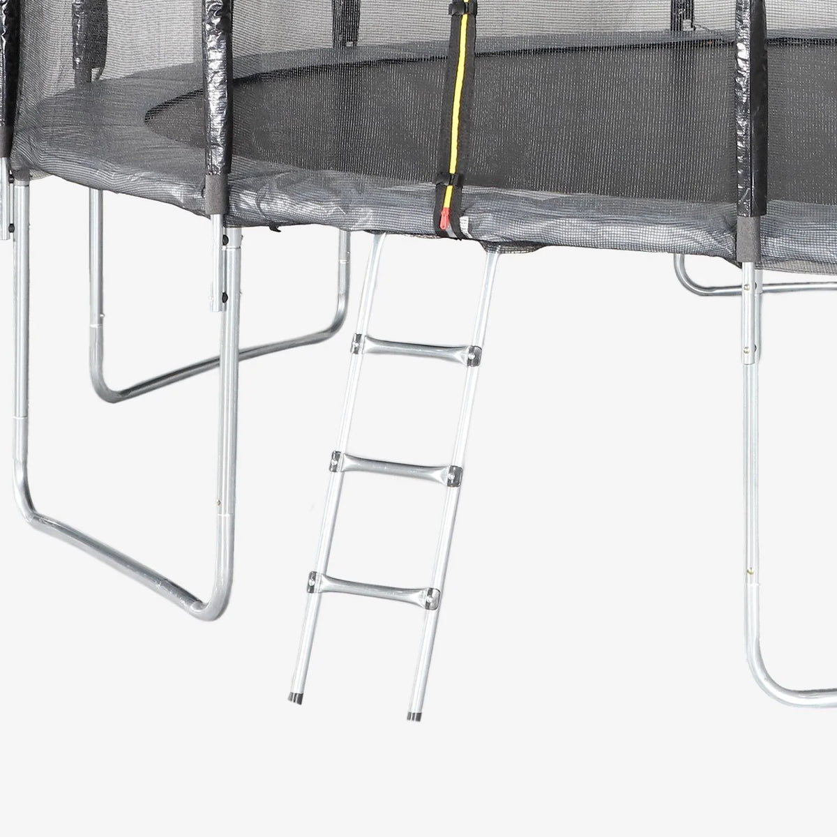 Cama Elástica Con Pack De Accesorios, 490cm, Gris