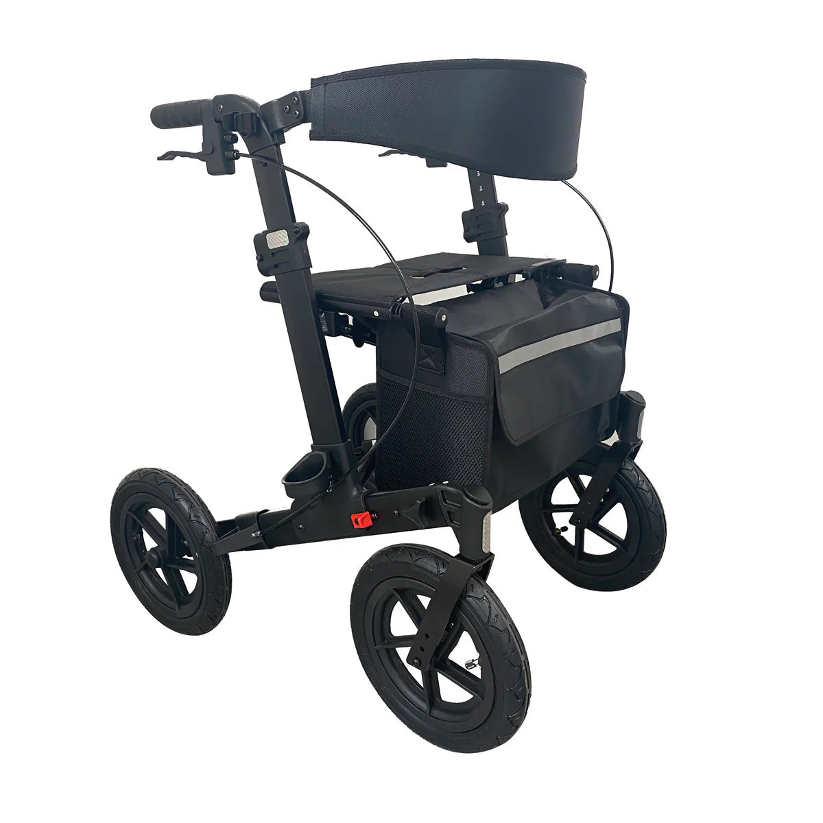 Arvo Rollator Outdoor, schwarz