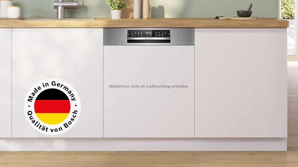 Bosch SMV4ETX08E, Serie 4, Smarter Geschirrspüler Vollintegriert 60 cm, Besteckkorb, Spülmaschine mit Programmassistent, besonders Leise, Rackmatic, Automatische Türöffnung, InfoLight, AquaStop