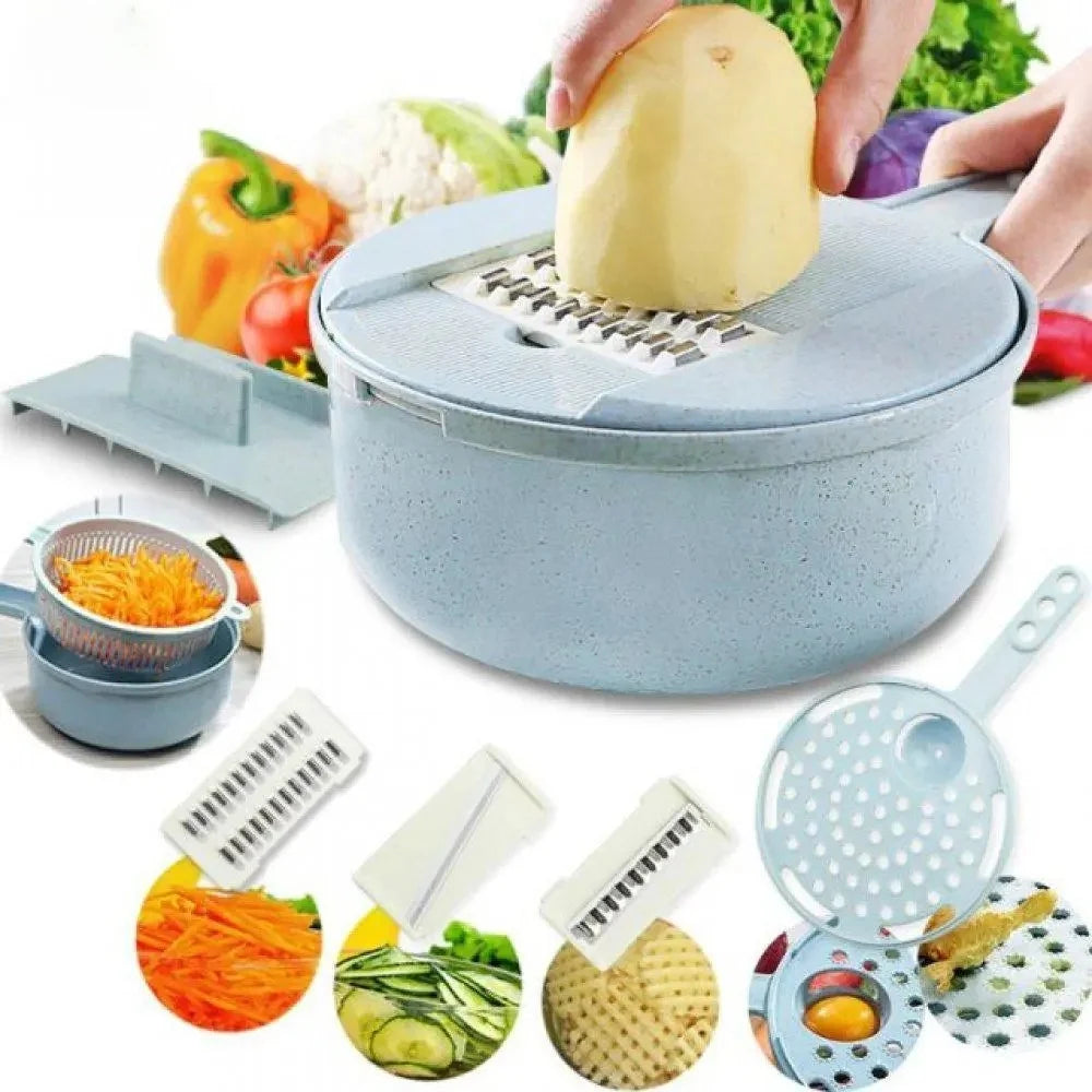 Mandolina Cortadora Juliana Rallador de Verduras, Patatas y Separador de Huevos