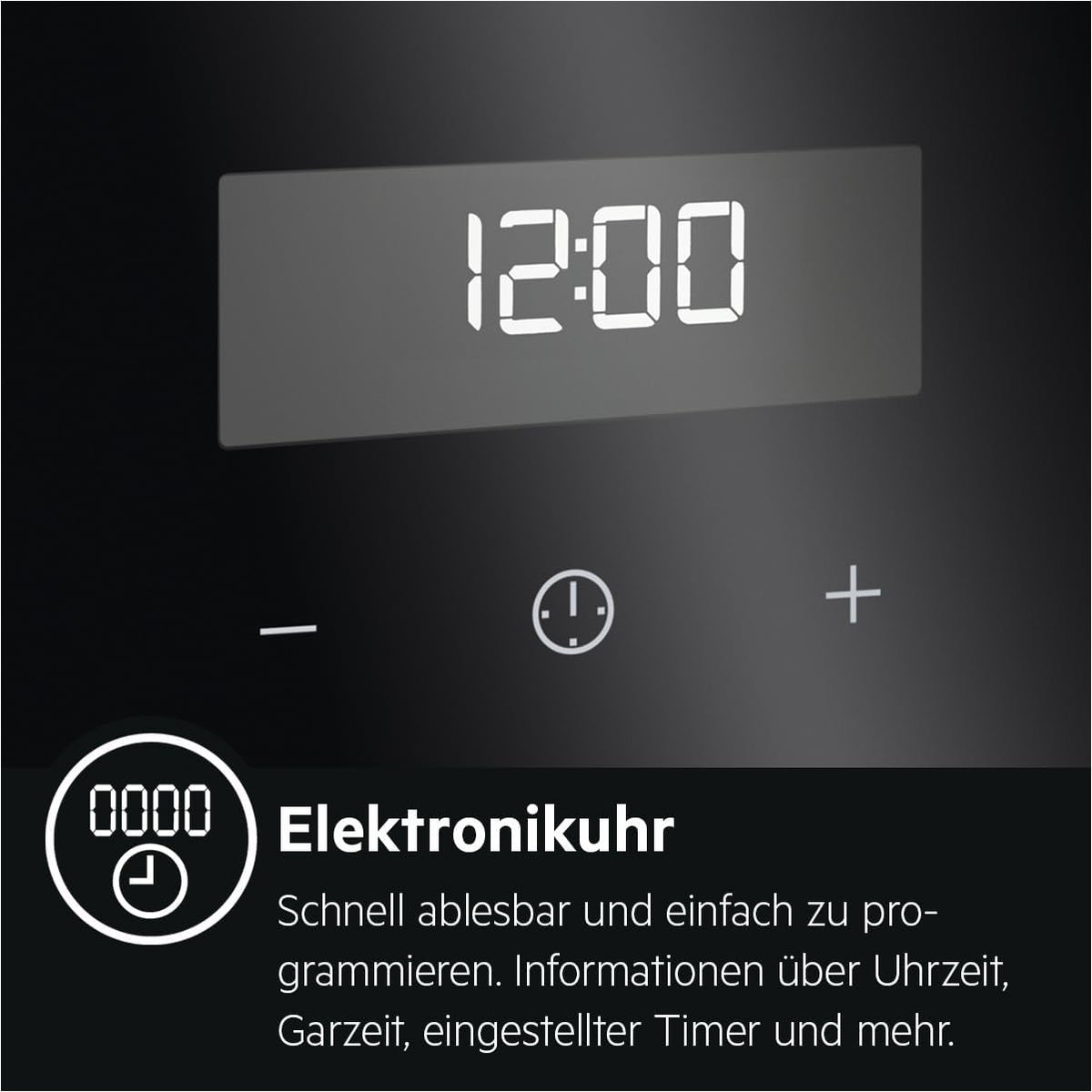 AEG Einbaubackofen – Serie 5 Ringheißluft: Gleichmäßige Garergebnisse auf 3 Ebenen – Pyrolyse Selbstreinigung – 25 Automatikprogramme – LED-Touchdisplay – Schnellaufheizung – Schwarz – BPE53516AB