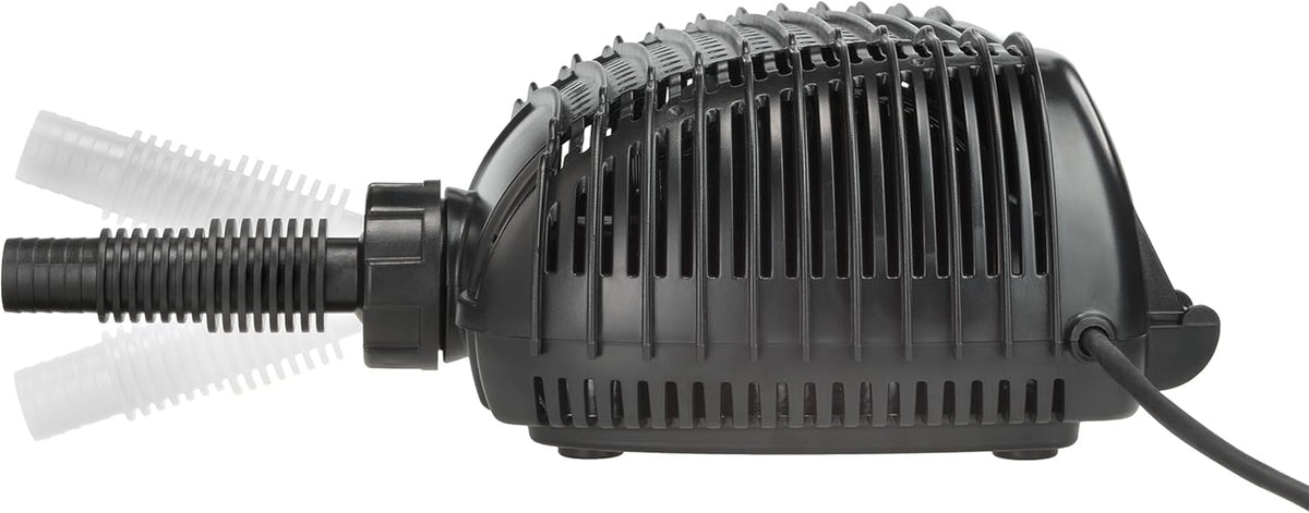 esotec Solar Bachlauf für Gartenteich 50/2500 Komplettset | Bachlaufpumpe Erdspieß Solarmodul 50W | Solarbrunnen für draussen | Wasserpiel Garten Vogeltränke Wasserfall 2500l/h | 101960