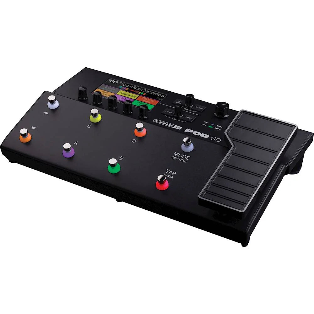 Line 6 – Procesador de Guitarra POD Go – Negro