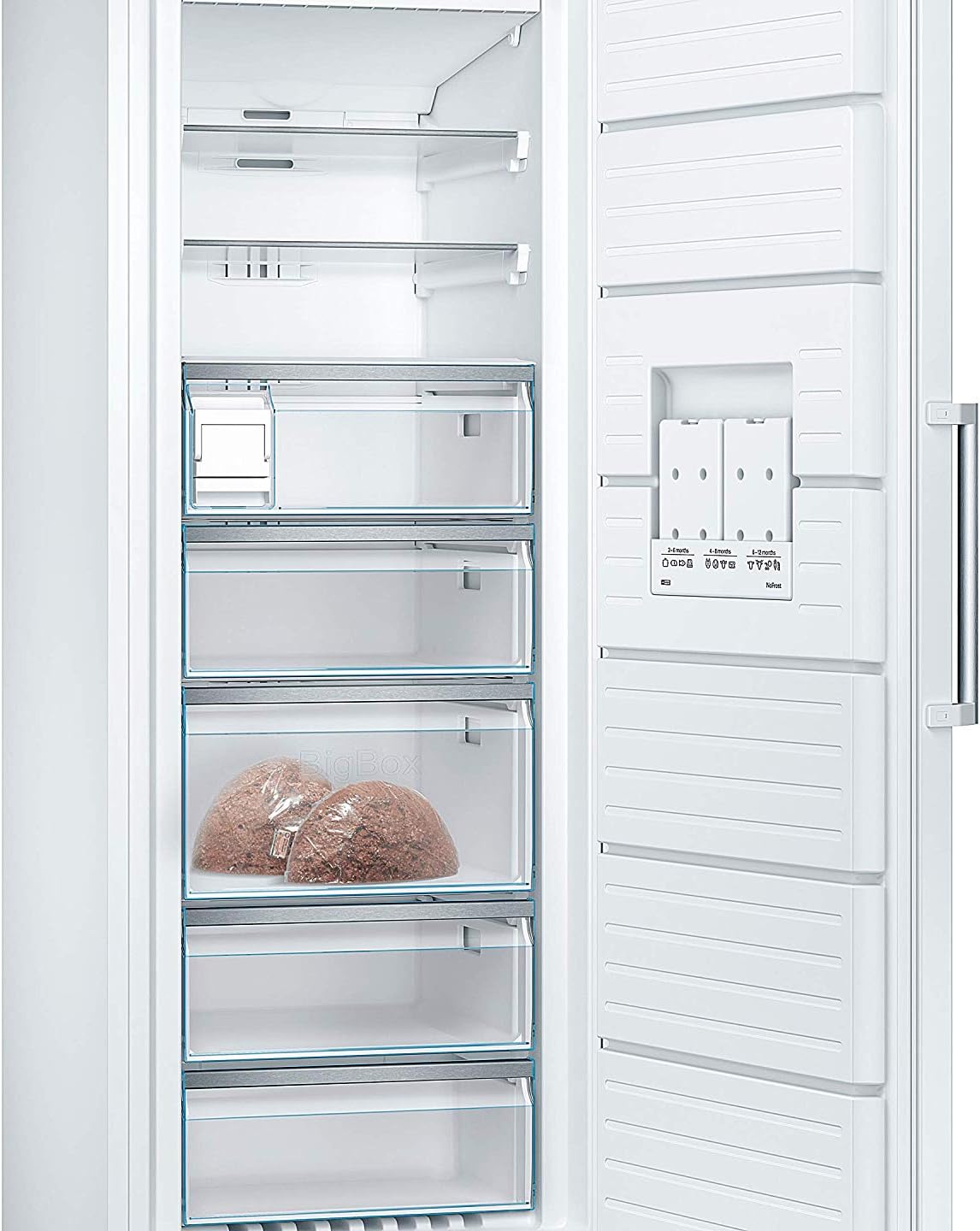 Bosch GIV11ADC0 Serie 6 Einbau-Gefrierschrank, 95 kWh, Jahr, 70 l, LowFrost, FreshSense, 72 x 56