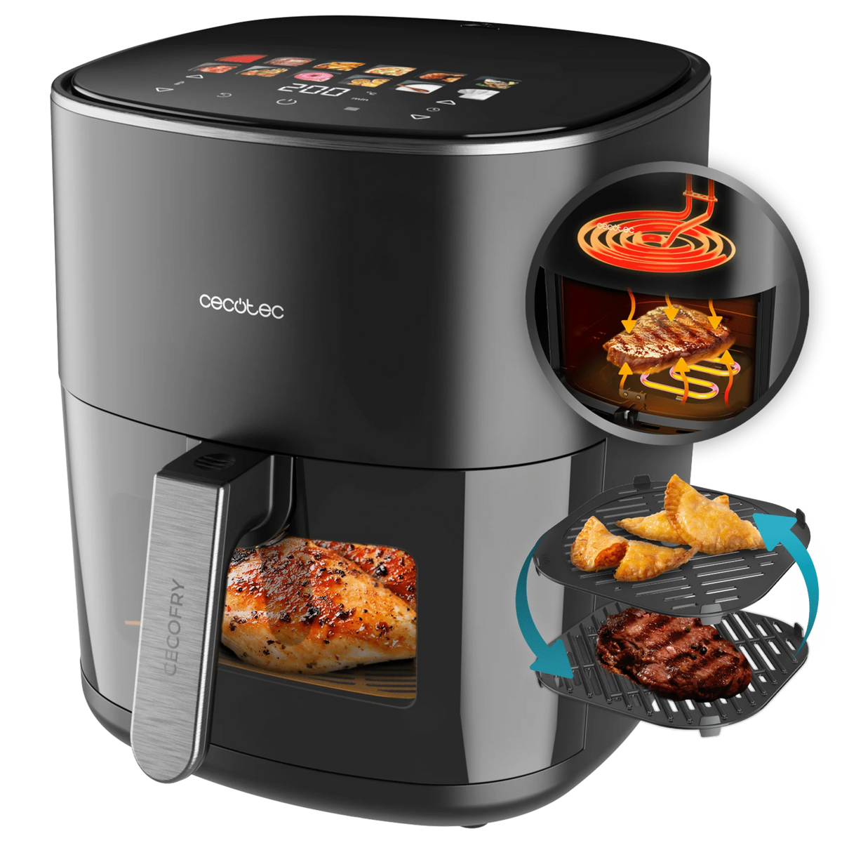 Cecofry&Grill Duoheat 6500