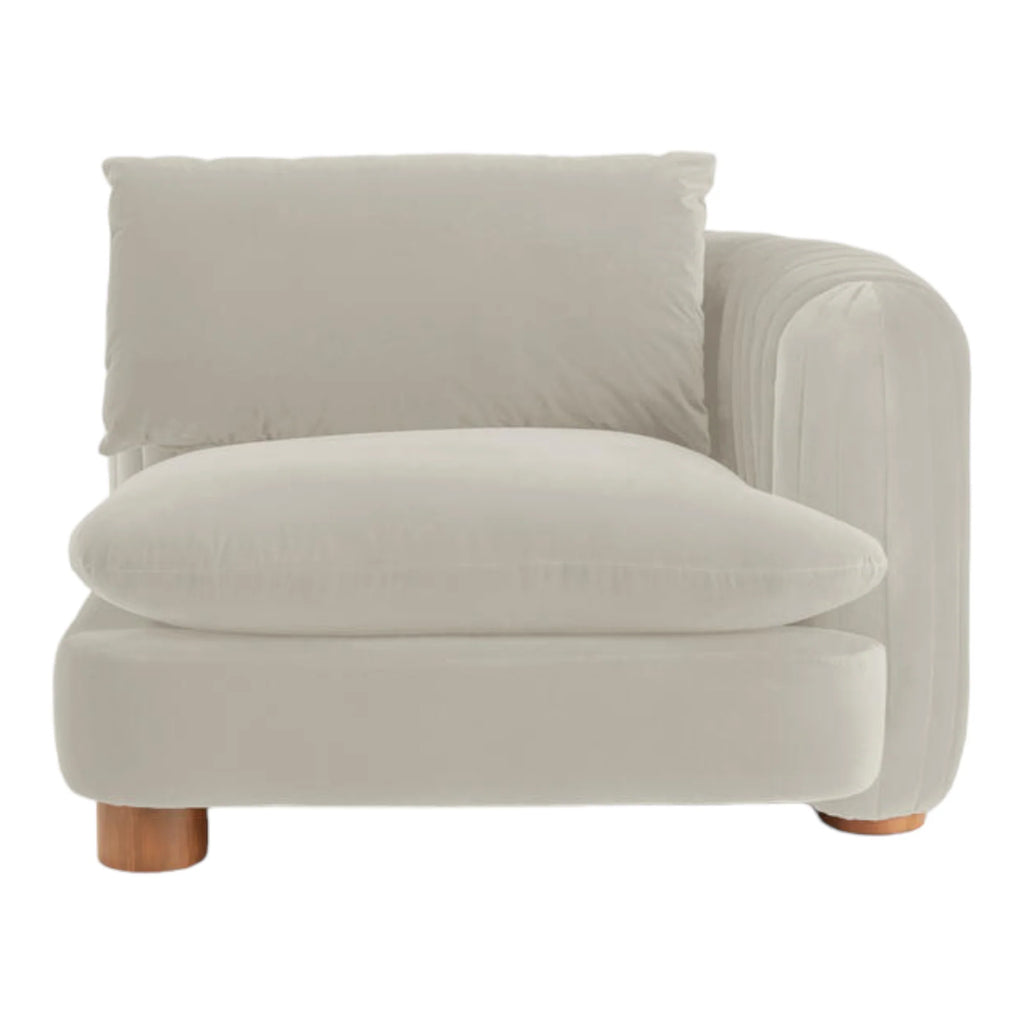 ComfyTrio 2 Seater Teak Wood Sofa