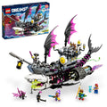 LEGO DREAMZzz Barco Tiburón de Pesadilla 71469, Construye el Set de Juguete como un Barco Pirata Volador o un Camión Monstruo, Incluye 4 Minifiguras, Juguete de Tiburón, Regalo para Niños y Preadolescentes de 10 Años en Adelante