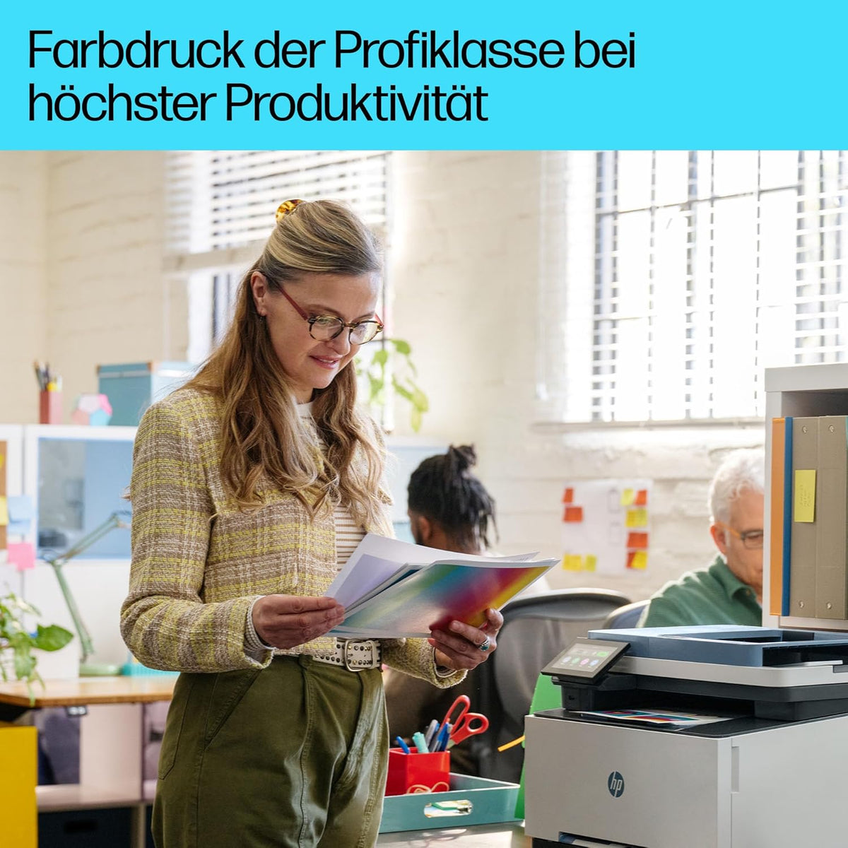 HP Color LaserJet Pro MFP 3302fdwg Multifunktions-Farblaserdrucker, Fax, Automatischer beidseitiger Druck, Touchscreen, Wi-Fi, Ethernet, USB, HP Wolf Pro Security