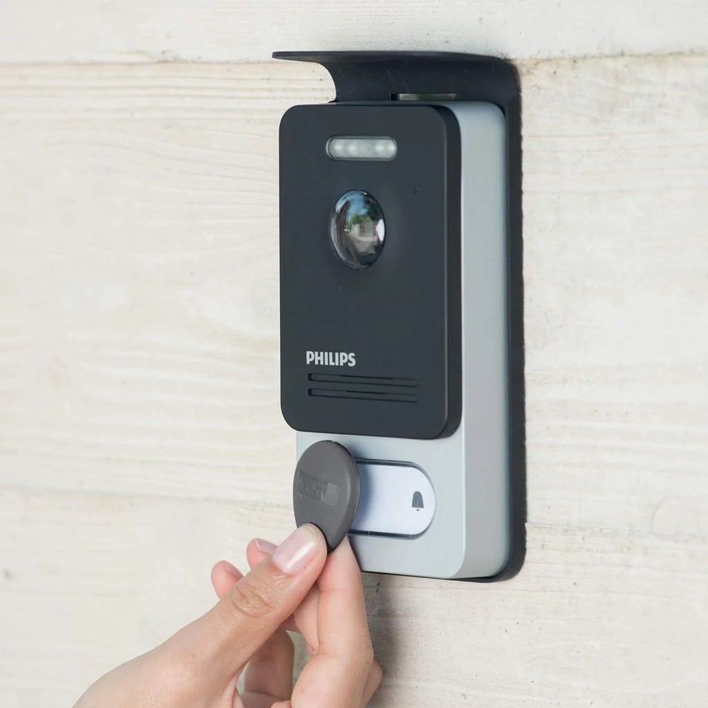 Philips WelcomeEye Connect 2 – Visiophone Filaire connecté au Smartphone