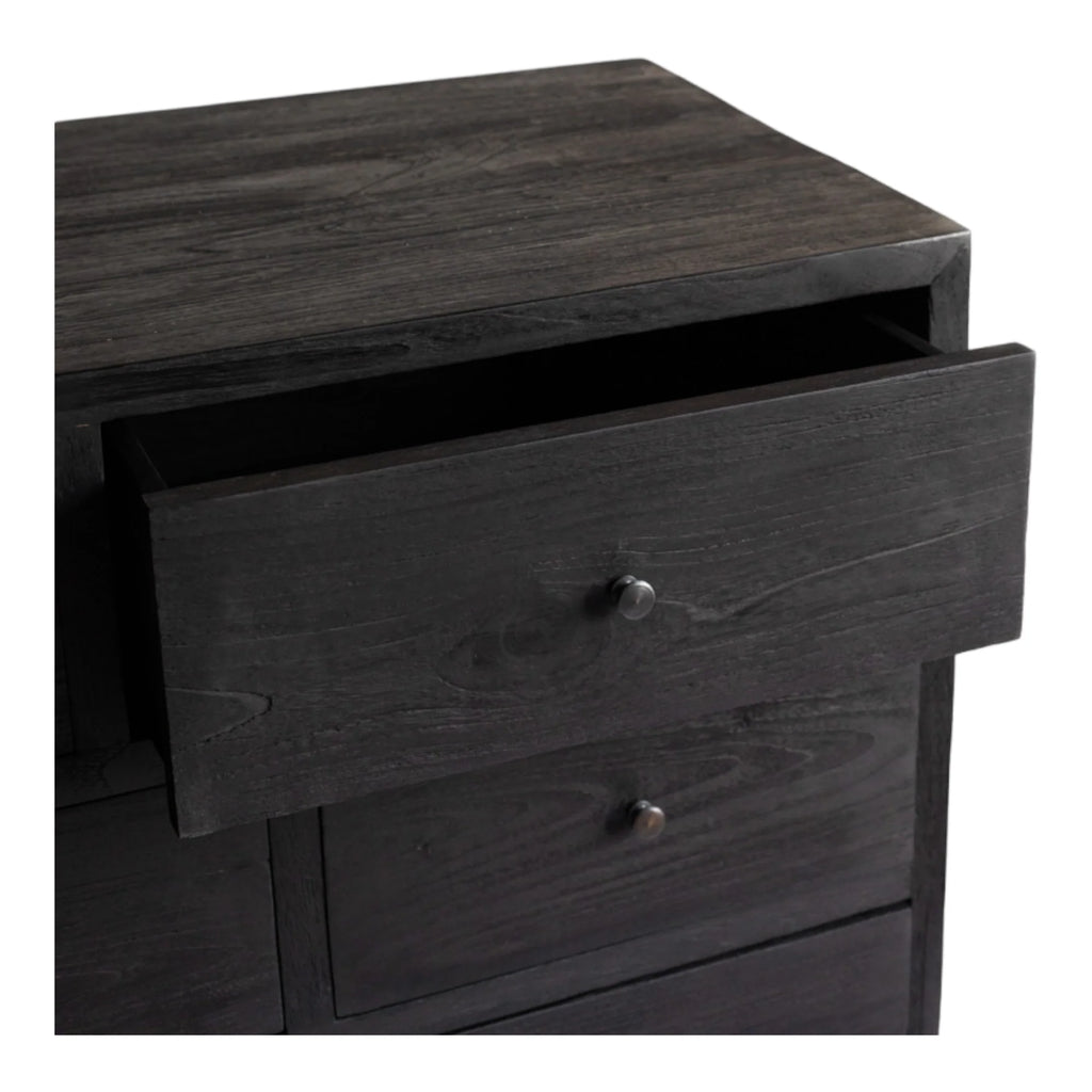 Bronia Solid Teak Wood Chest Of 7 Drawers