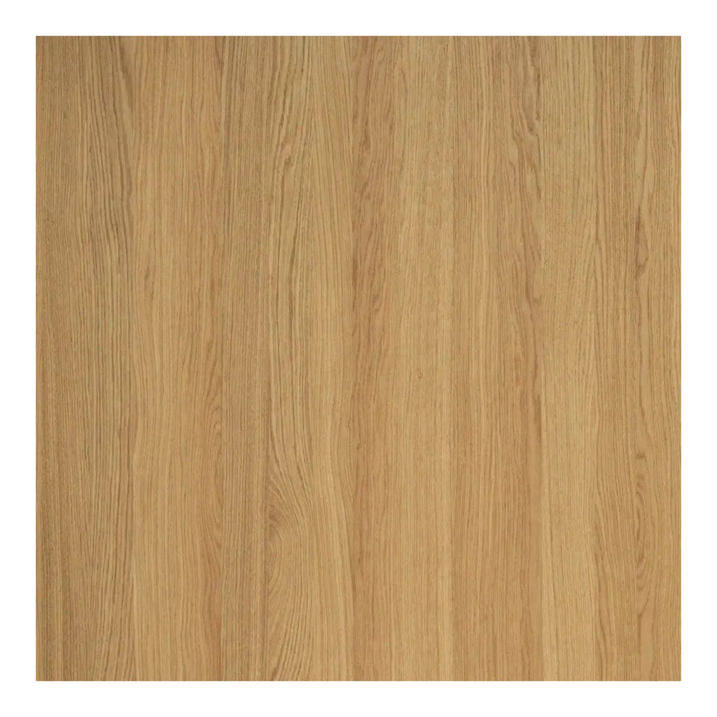 Batson Oak Wood 3 Seater Sofa Skin White