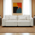 Nismaaya Pascal Modular Sofa Ivory White 2 Seater