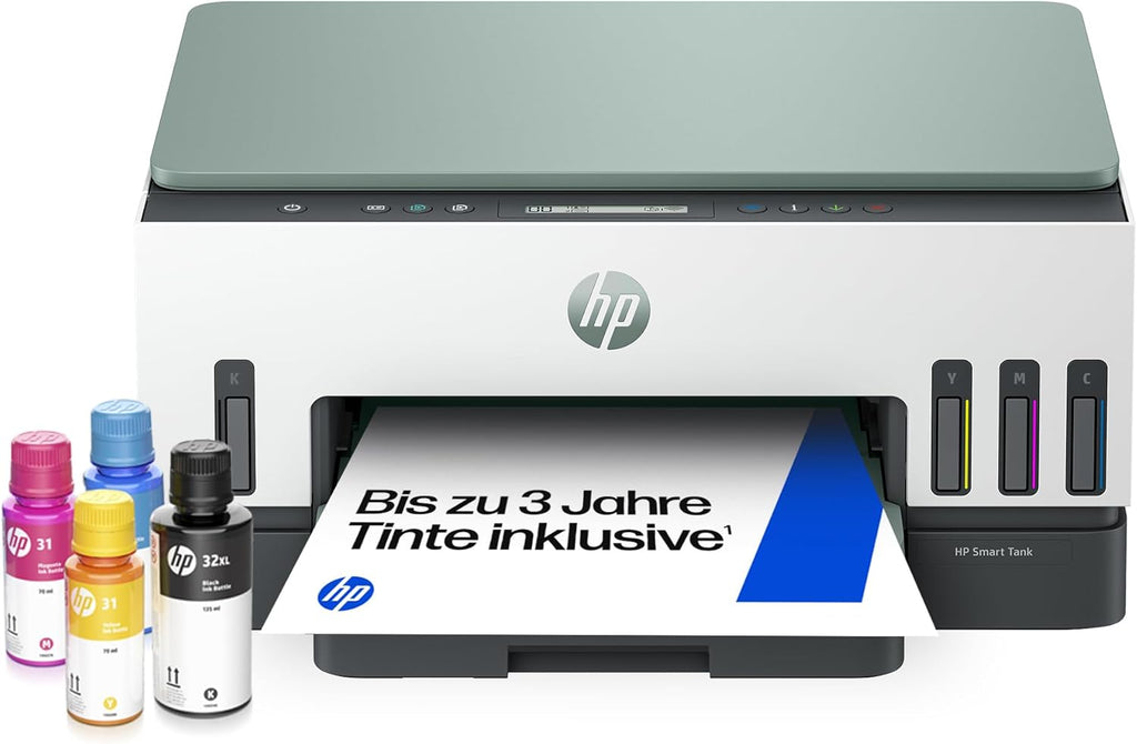 Smart Tank 7007 3-in-1 Multifunktionsdrucker (WLAN; Duplex-Druck) – 3 Jahre Tinte inklusive, 3 Jahre Garantie, großer Tintentank, hohe Reichweite, Drucken in hoher Qualität