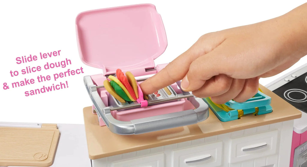 Barbie Cocina Definitiva para Cocinar y Hornear con Muñeca Chef