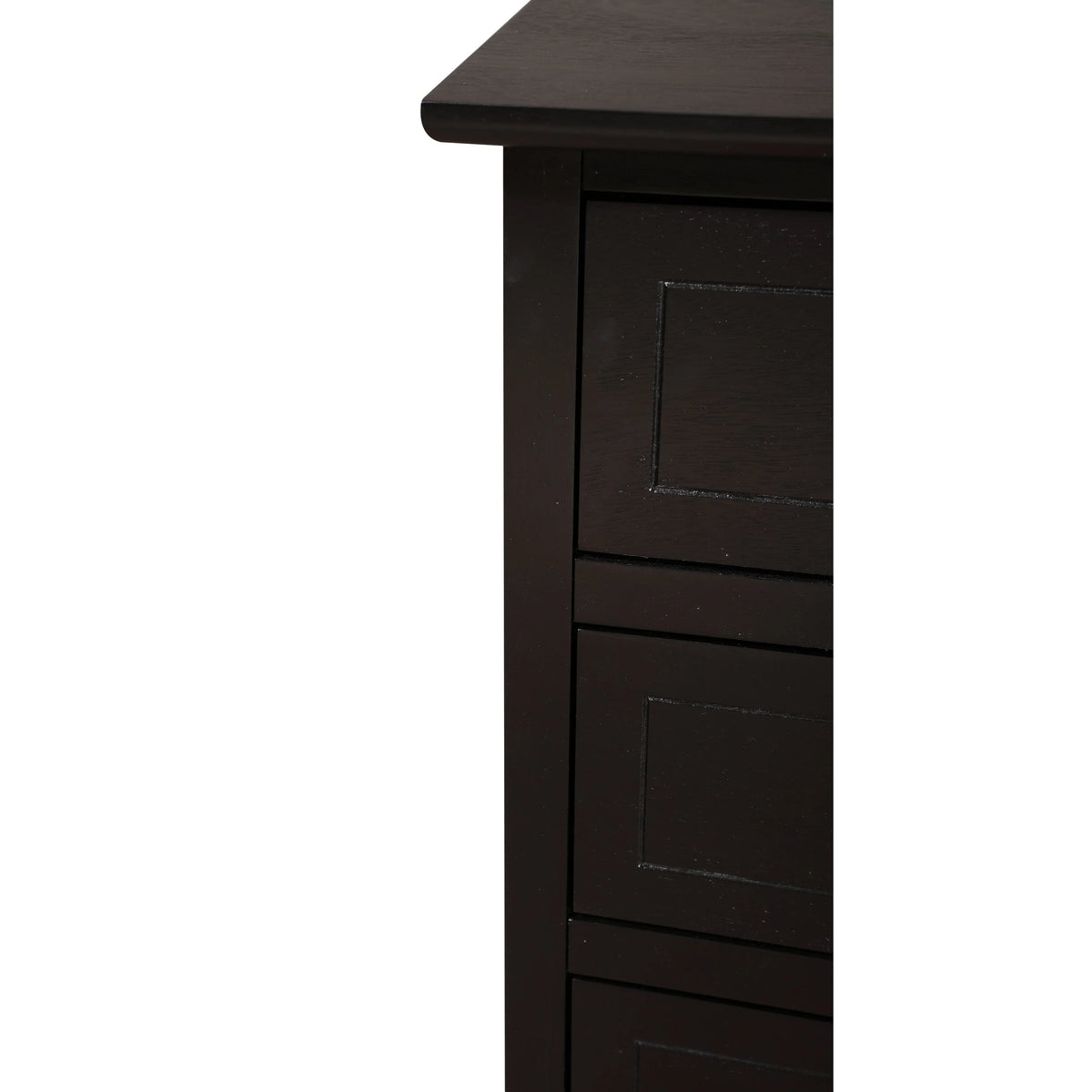 Daniel 3-drawer Transitional Wooden Nightstand