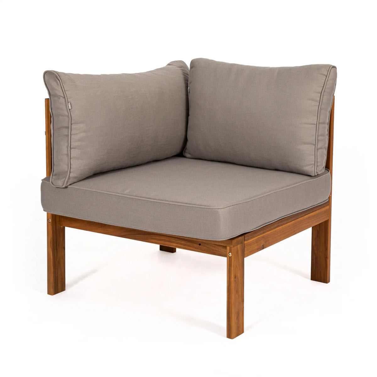 Conjunto de Jardín Rinconera + Mesa de Madera de Acacia, Bali