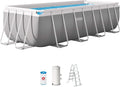 Intex kit Piscine Prism Frame rectangulaire Tubulaire (l) 4,00 x (l) 2,00 x (h) 1,22m