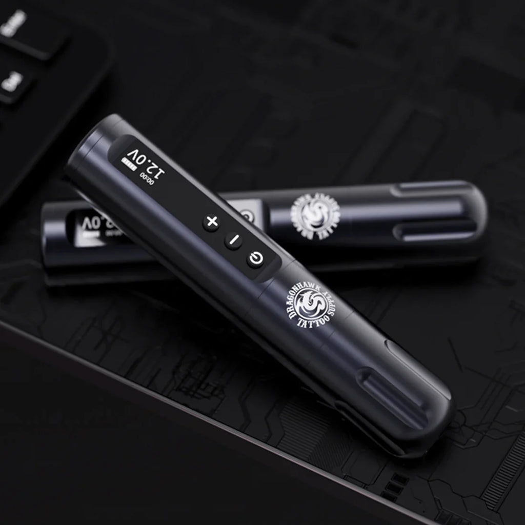 Máquina de Tatuaje Wireless Dragonhawk X9 con recorrido de 3.5 mm