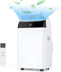 Garvee Climatiseur Mobile 12000 BTU, 4 En 1 Avec Mode Nuit, Timer 24H - Refroidit Jusqu'à 50 M² - Pour Bureau, Chambre, Camping-Car - Énergie a, Silencieux