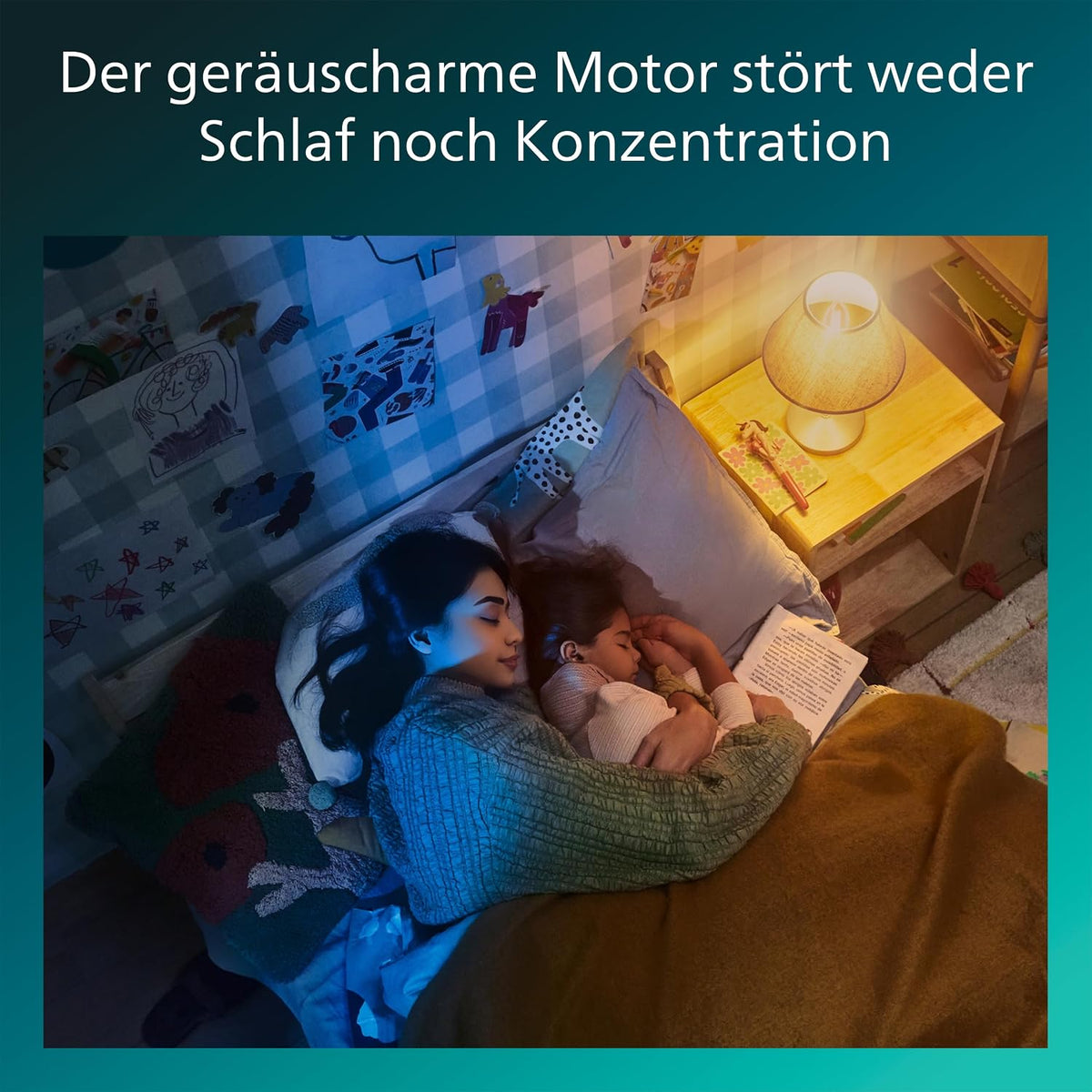 Philips Bliss Deckenventilator mit LED-Licht und Einziehbaren Flügeln, 3 Flügel, 106 cm Flügelspannweite, 4.500 Lumen, Einstellb. Licht (3.000 K bis 6.500 K), Dimmbar bis 5%, Inkl. Fernbedienung, Weiß