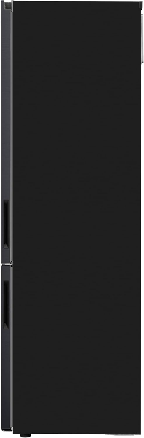 LG GBP62MCNBC, Klasse B, 384 L, Kühl-/ Gefrierkombination, Frische Features, Kühlschrank mit Gefrierfach und Innendisplay, DoorCooling+, LINEARCooling, 59,5 x 203 x 67,5 cm ꟷ Matte Black