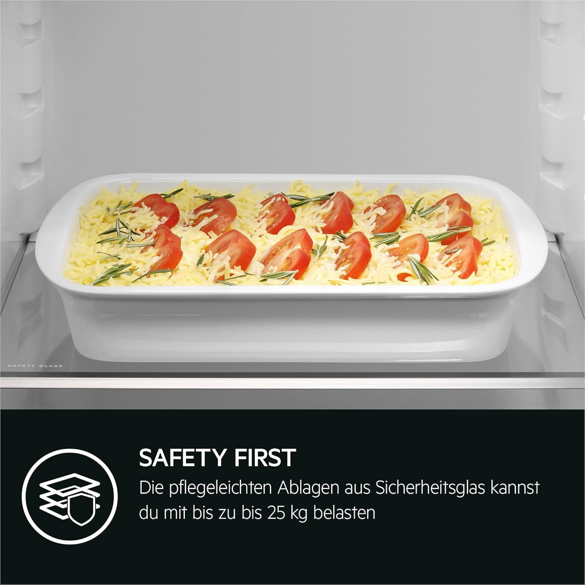 AEG TSK5O881ES Built-In Fridge / 880 mm / 142 L/Tow Door/E