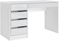 Vicco Coiffeuse Sherry, Blanc Haute Brillance, 120 cm sans Miroir