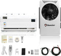 Sunster Split Klimaanlage Wohnwagen, Electric AC Unit 12 Volt Fit für Wohnmobile Bus Anhänger Traktoren Camper Van Parken Klimaanlage Schnelle Kühlung Low Noise